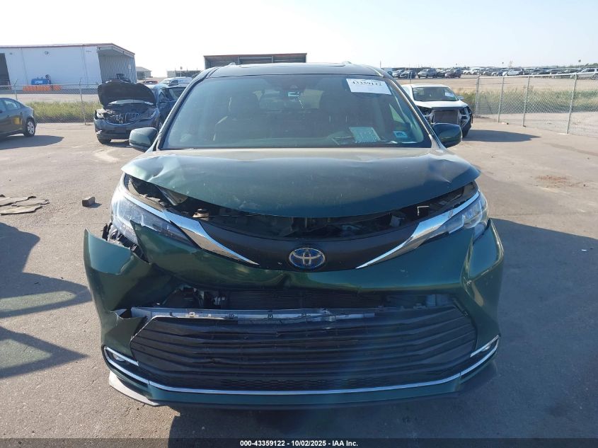 2021 Toyota Sienna Xle VIN: 5TDJRKEC0MS017439 Lot: 43359122