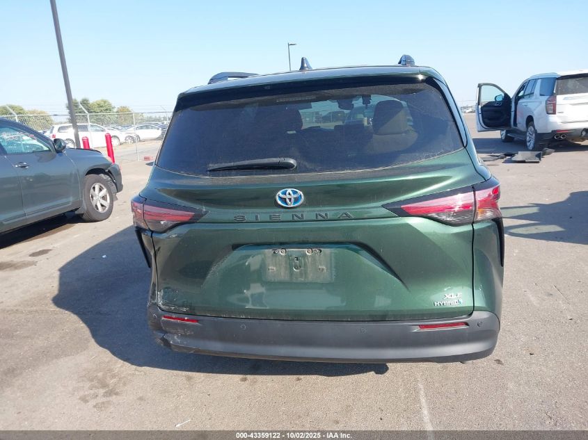 2021 Toyota Sienna Xle VIN: 5TDJRKEC0MS017439 Lot: 43359122