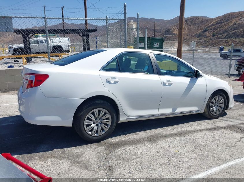 2012 Toyota Camry Le VIN: 4T1BF1FK3CU536729 Lot: 43359123