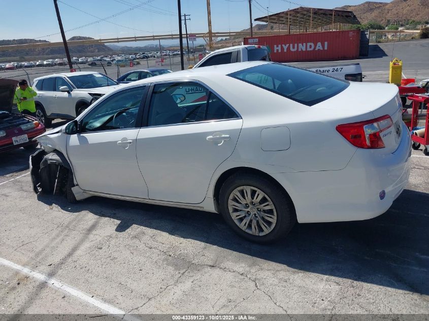2012 Toyota Camry Le VIN: 4T1BF1FK3CU536729 Lot: 43359123