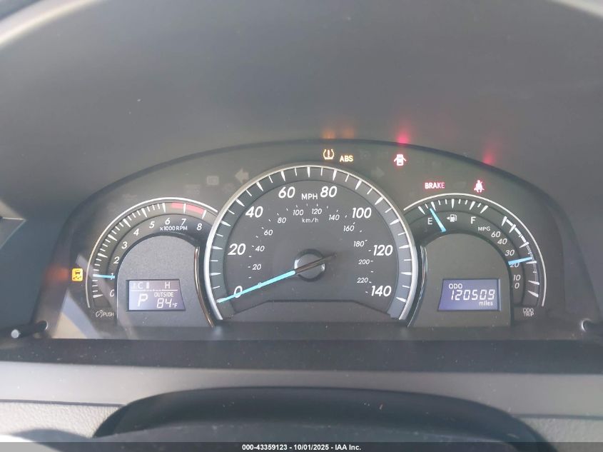 2012 Toyota Camry Le VIN: 4T1BF1FK3CU536729 Lot: 43359123