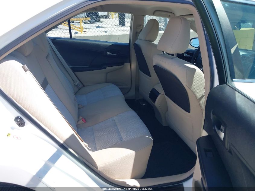 2012 Toyota Camry Le VIN: 4T1BF1FK3CU536729 Lot: 43359123