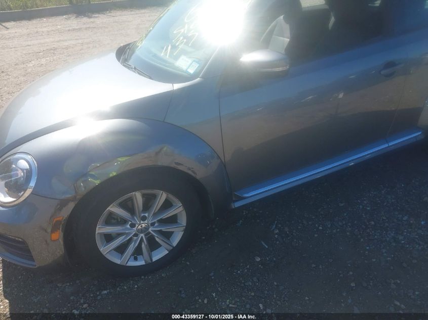 2018 Volkswagen Beetle 2.0T Coast/2.0T S VIN: 3VWFD7AT0JM706638 Lot: 43359127