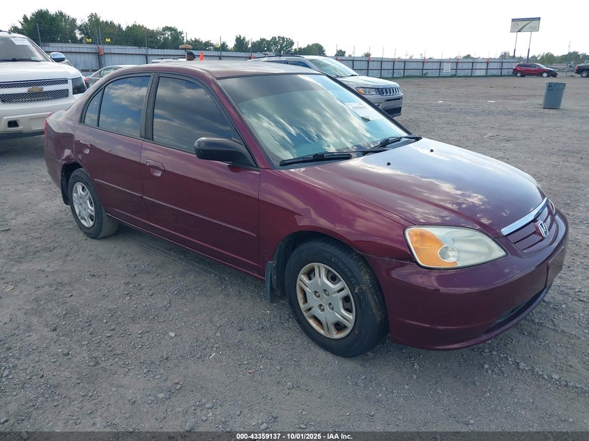 1HGES16562L071571 2002 Honda Civic Lx auction photo 1