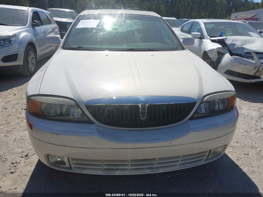 2002 Lincoln Ls V8 Auto VIN: 1LNHM87AX2Y638857 Lot: 43359141