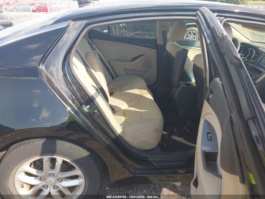 2013 Kia Optima Lx VIN: 5XXGM4A76DG178649 Lot: 43359150