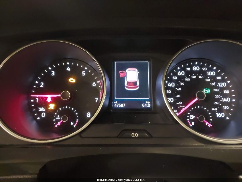 2019 Volkswagen Tiguan 2.0T Se/2.0T Sel/2.0T Sel R-Line/2.0T Sel R-Line Black VIN: 3VV2B7AX0KM186177 Lot: 43359156