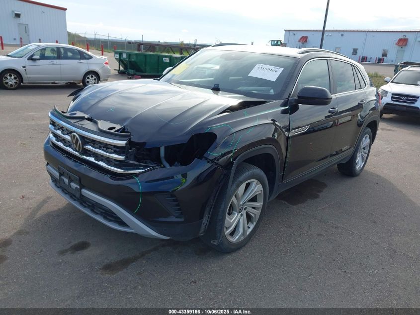 2020 Volkswagen Atlas Cross Sport 2.0T Sel/2.0T Sel Premium/2.0T Sel Premium R-Line/2.0T Sel R-Line VIN: 1V2MC2CA3LC206343 Lot: 43359166