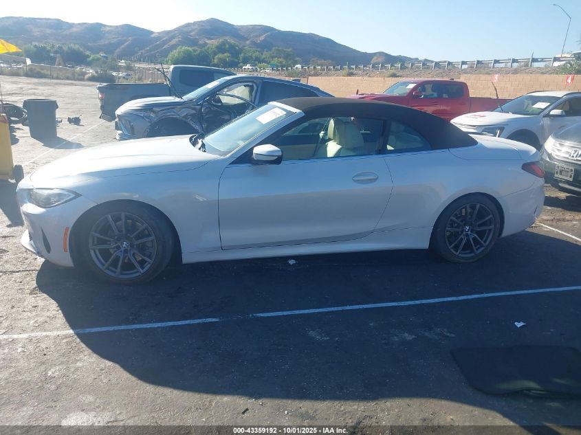 2022 BMW 430I - WBA23AT08NCJ12680