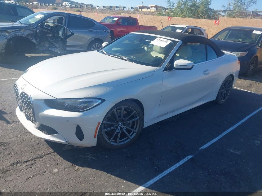 2022 BMW 430I - WBA23AT08NCJ12680