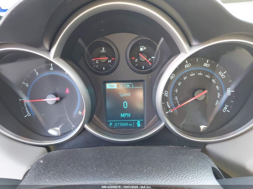 2014 Chevrolet Cruze 1Lt Auto VIN: 1G1PC5SB1E7161501 Lot: 43359215