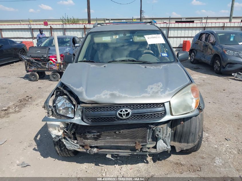 2004 Toyota Rav4 VIN: JTEGD20V540001611 Lot: 43359222