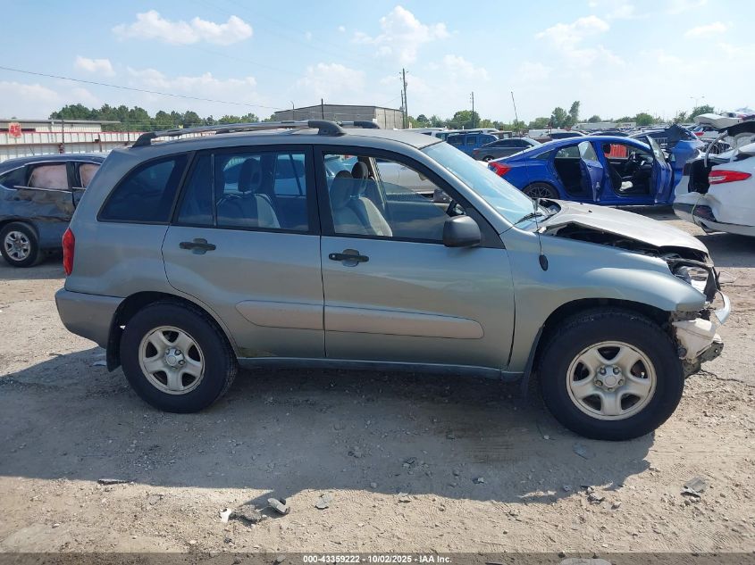2004 Toyota Rav4 VIN: JTEGD20V540001611 Lot: 43359222