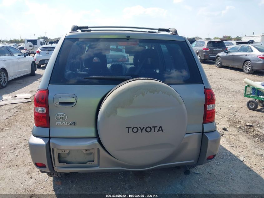 2004 Toyota Rav4 VIN: JTEGD20V540001611 Lot: 43359222