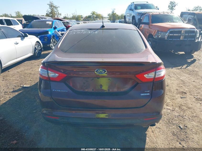 2016 Ford Fusion Se VIN: 3FA6P0HD0GR219134 Lot: 43359227