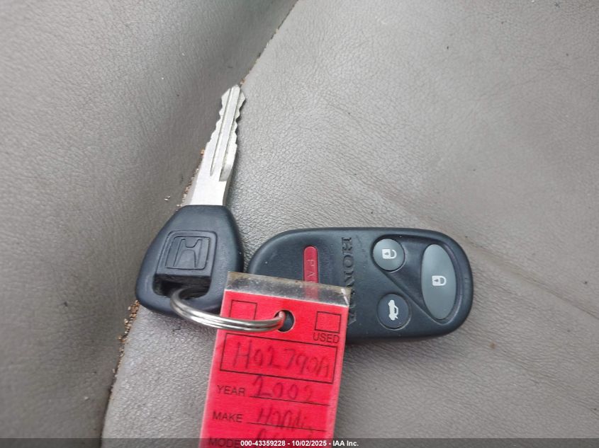 2002 Honda Accord 3.0 Ex VIN: 1HGCG16592A040755 Lot: 43359228