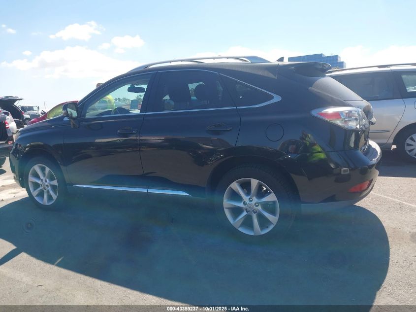 2010 Lexus Rx 350 VIN: JTJZK1BAXA2407615 Lot: 43359237