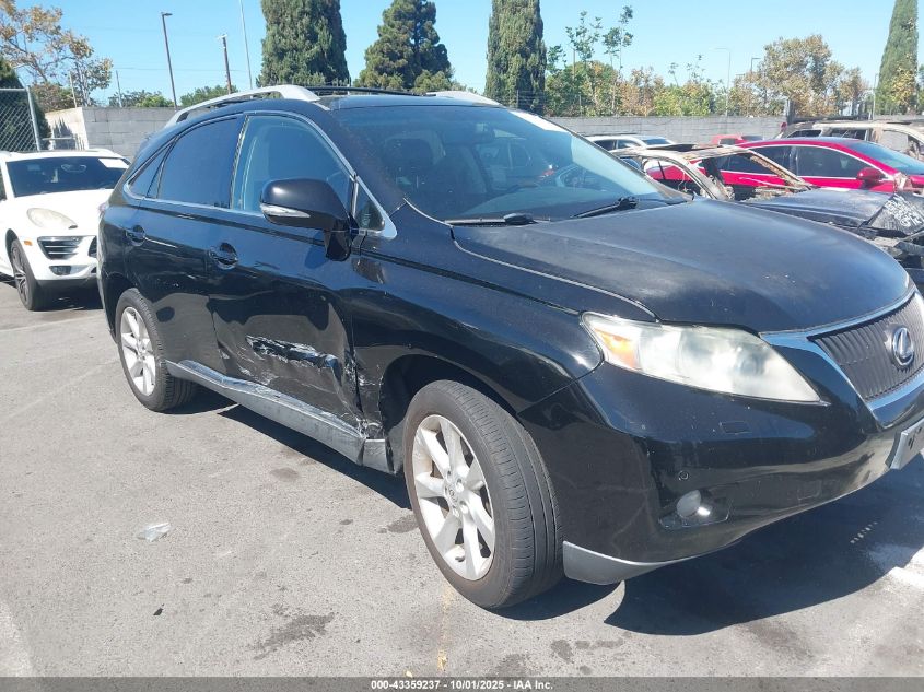 2010 Lexus Rx 350 VIN: JTJZK1BAXA2407615 Lot: 43359237