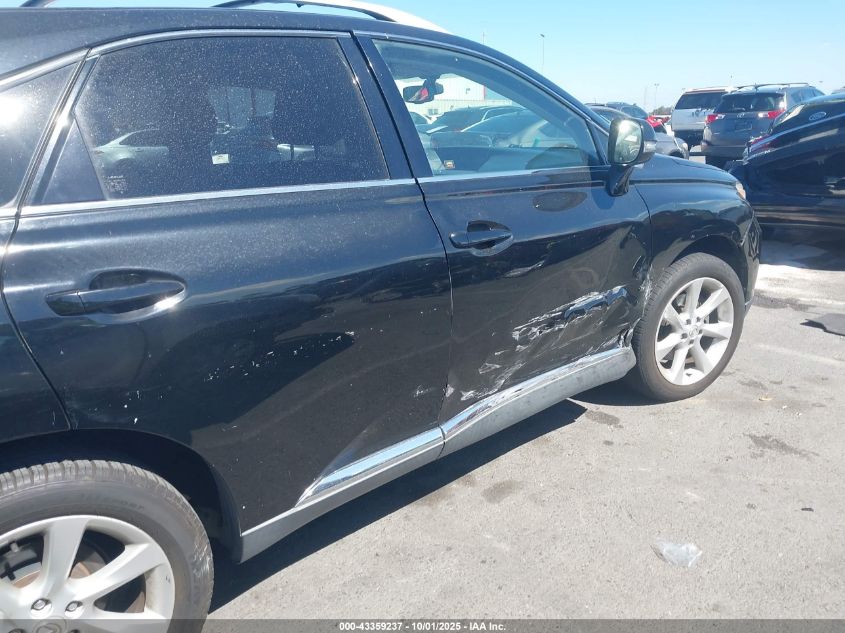 2010 Lexus Rx 350 VIN: JTJZK1BAXA2407615 Lot: 43359237