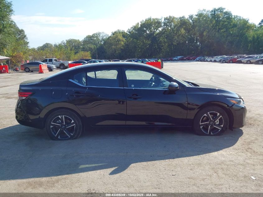 2025 Nissan Sentra Sv VIN: 3N1AB8CVXSY319308 Lot: 43359249