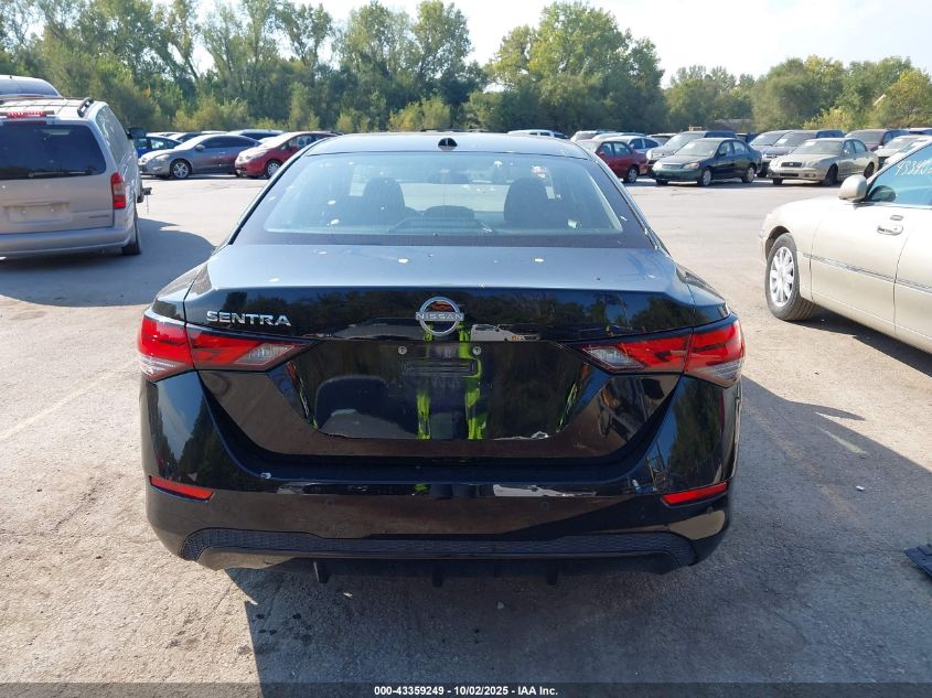 2025 Nissan Sentra Sv VIN: 3N1AB8CVXSY319308 Lot: 43359249