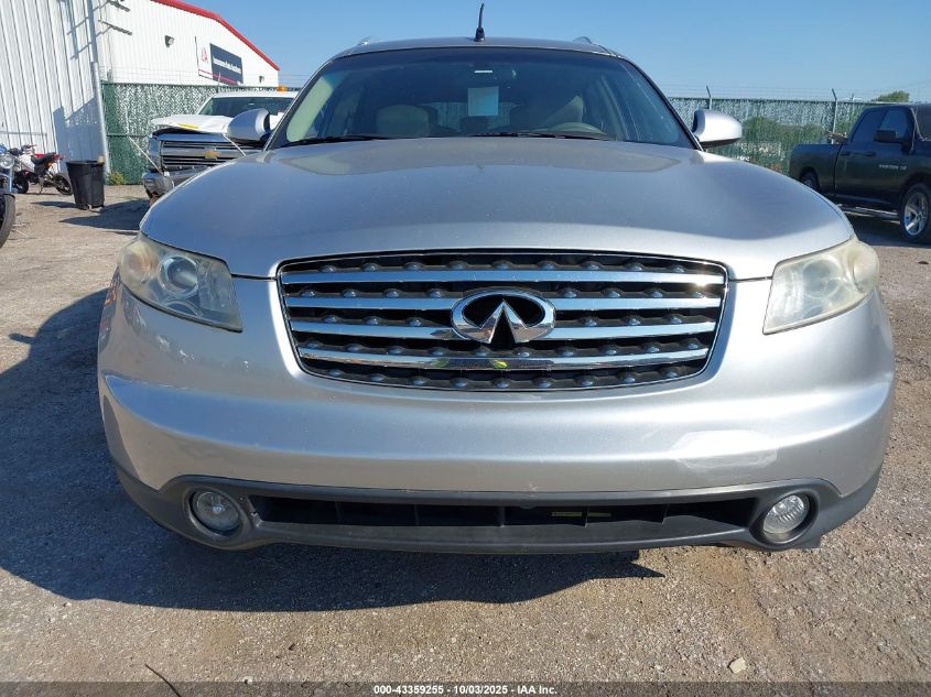 2004 Infiniti Fx35 VIN: JNRAS08W04X215950 Lot: 43359255
