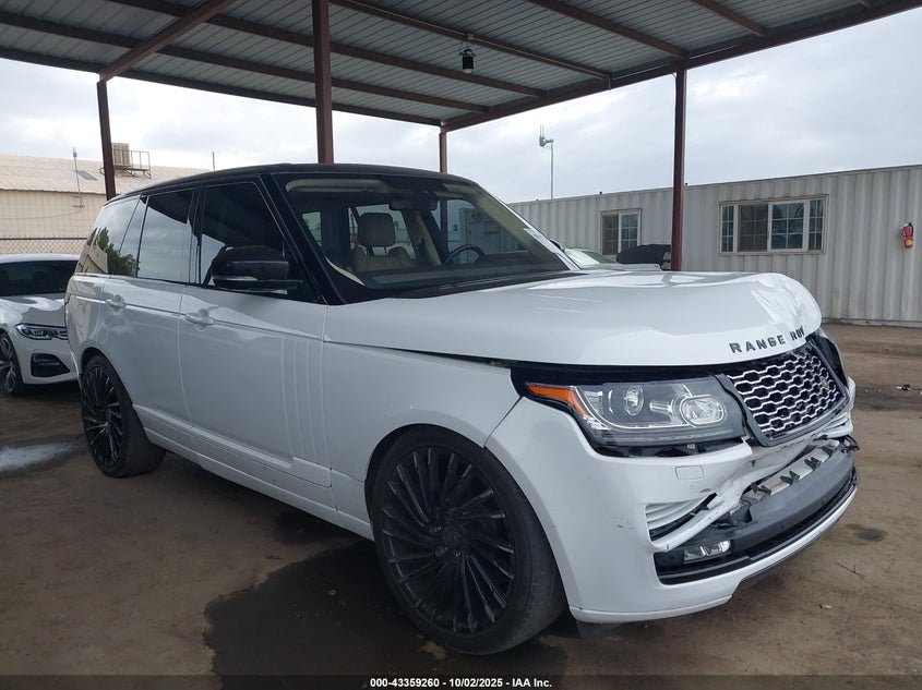 LAND ROVER RANGE ROVER 3.0L V6 SUPERCHARGED