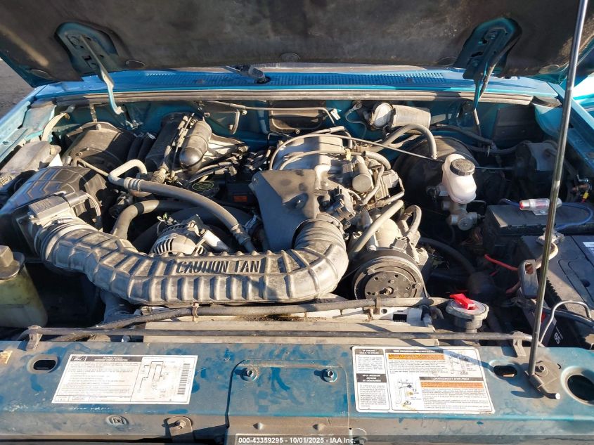 1993 Ford Ranger Super Cab VIN: 1FTCR14X1PPB59918 Lot: 43359295