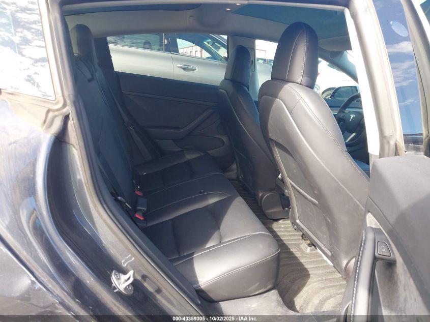 2022 Tesla Model 3 Performance Dual Motor All-Wheel Drive VIN: 5YJ3E1EC5NF339286 Lot: 43359305