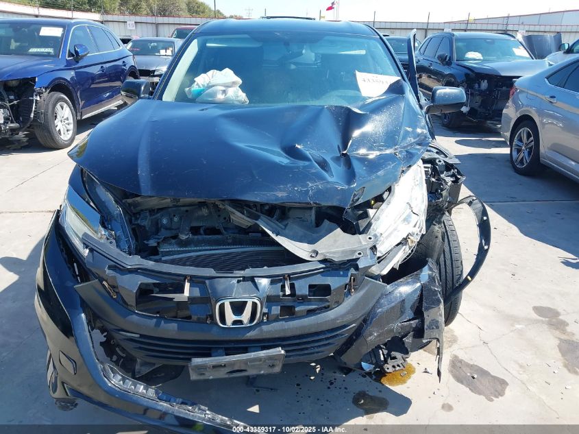 2019 Honda Hr-V Lx VIN: 3CZRU5H30KM710274 Lot: 43359317