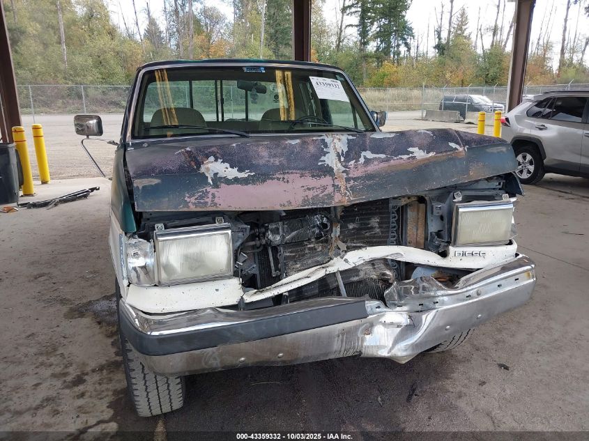 1991 Ford F250 VIN: 1FTHX25M1MKA12402 Lot: 43359332