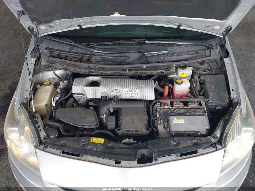 2010 Toyota Prius Ii VIN: JTDKN3DUXA0037230 Lot: 43359334