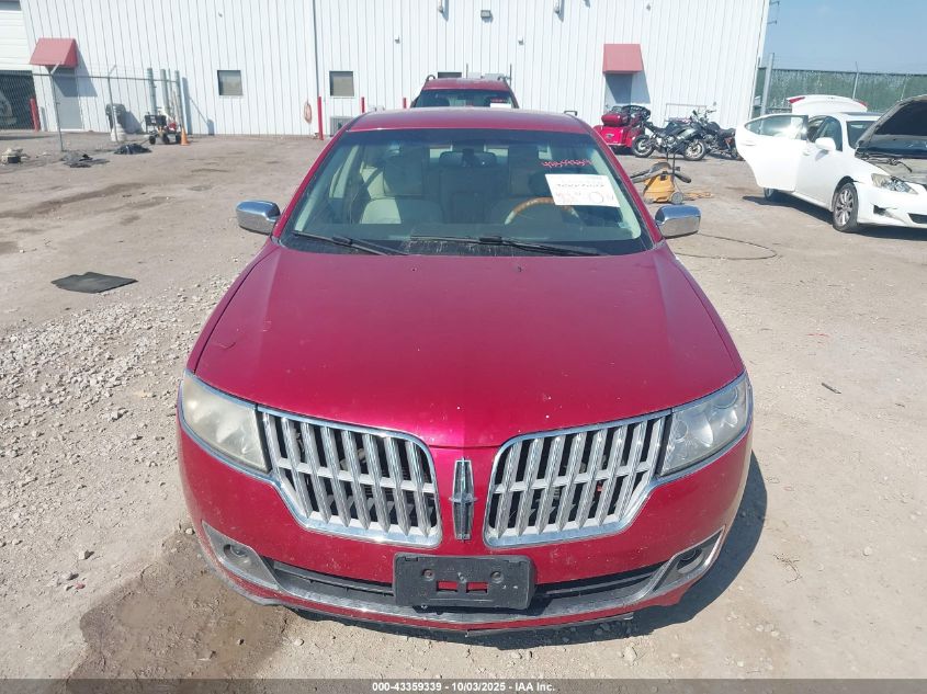2010 Lincoln Mkz VIN: 3LNHL2GC7AR656621 Lot: 43359339