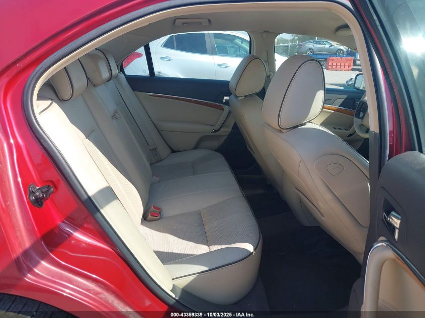 2010 Lincoln Mkz VIN: 3LNHL2GC7AR656621 Lot: 43359339