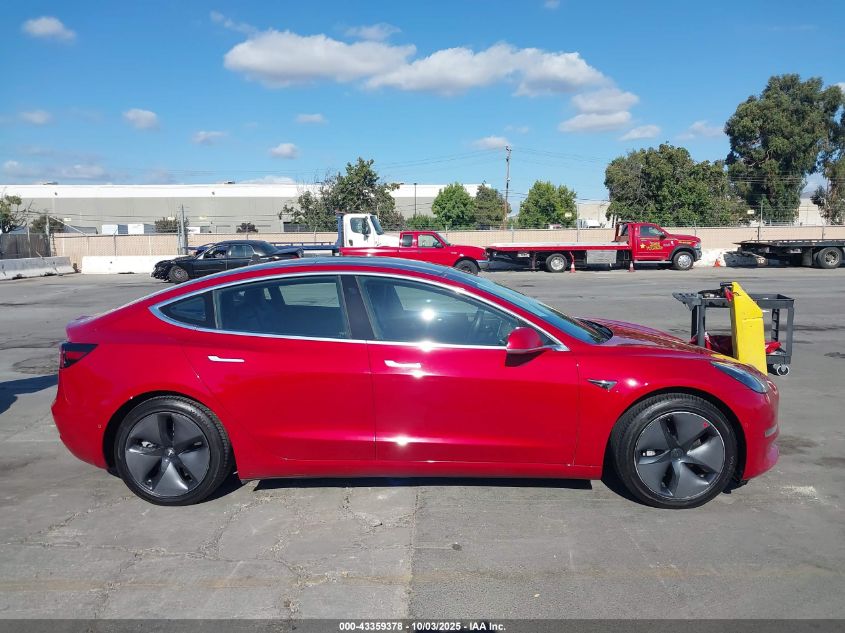 2018 Tesla Model 3 Long Range/Mid Range VIN: 5YJ3E1EA9JF056320 Lot: 43359378