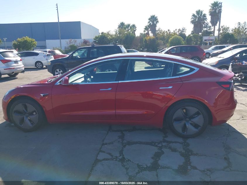 2018 Tesla Model 3 Long Range/Mid Range VIN: 5YJ3E1EA9JF056320 Lot: 43359378