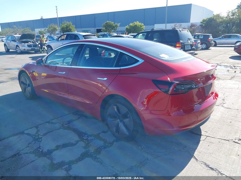 5YJ3E1EA9JF056320 2018 TESLA MODEL 3 photo no. 3