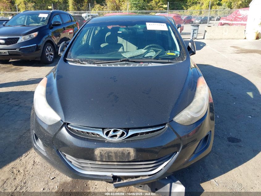 2013 Hyundai Elantra Gls VIN: 5NPDH4AE7DH374464 Lot: 43359394