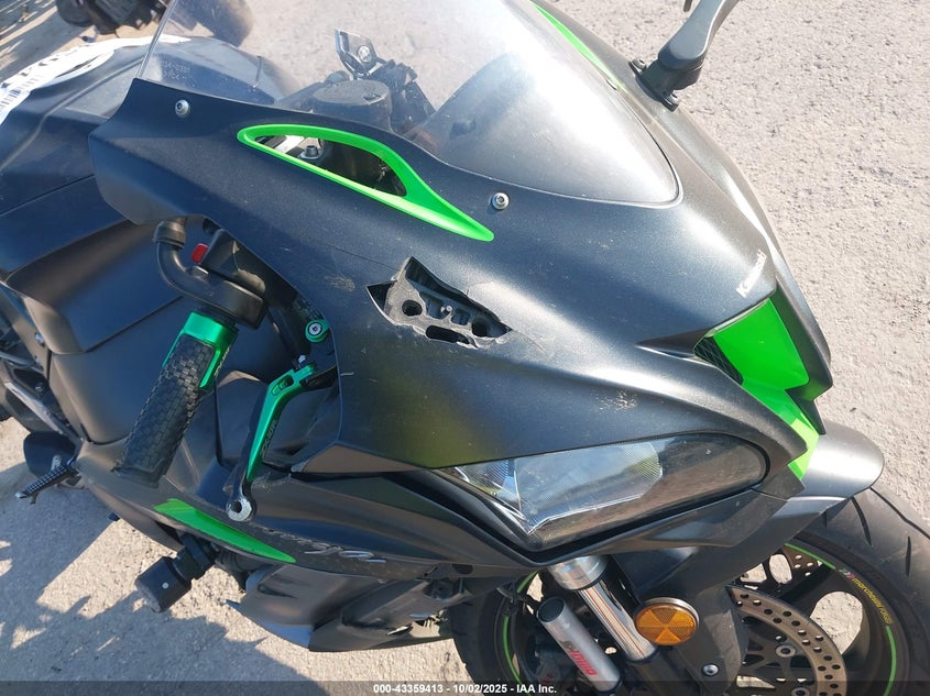2018 Kawasaki Zx1000 R VIN: JKBZXVC1XJA000478 Lot: 43359413