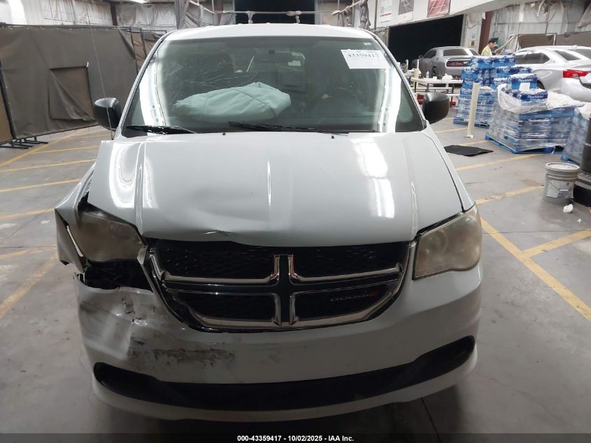 2014 Dodge Grand Caravan Se VIN: 2C4RDGBG8ER123721 Lot: 43359417