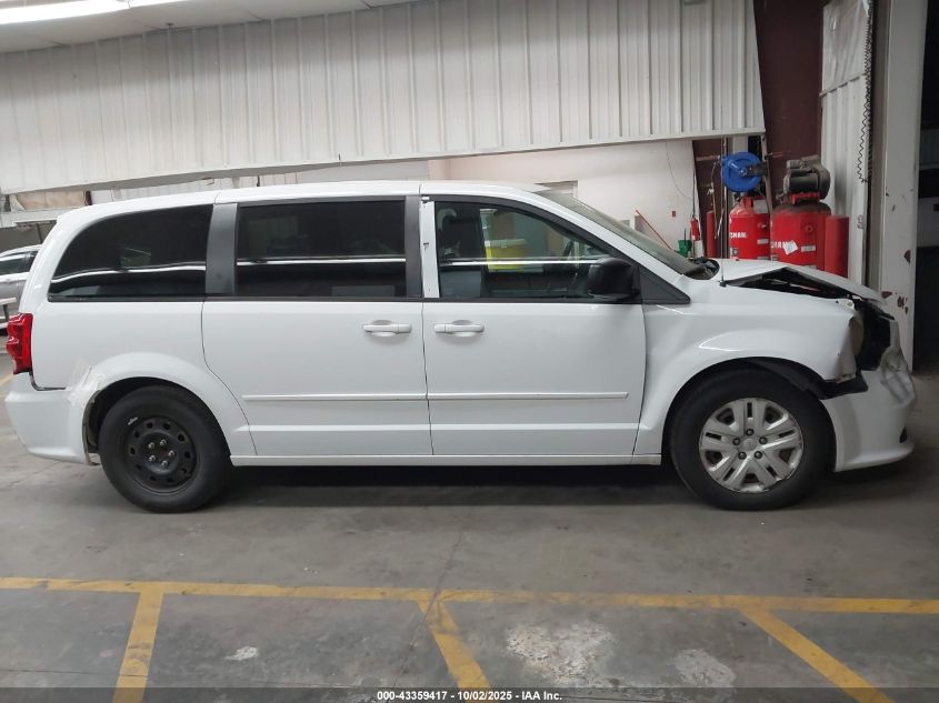2014 Dodge Grand Caravan Se VIN: 2C4RDGBG8ER123721 Lot: 43359417