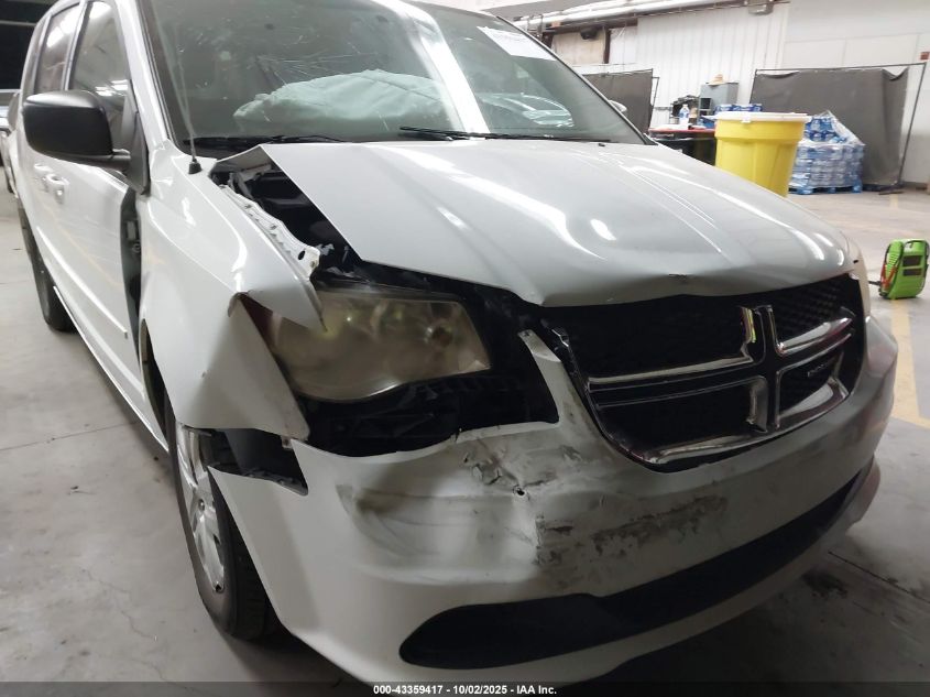 2014 Dodge Grand Caravan Se VIN: 2C4RDGBG8ER123721 Lot: 43359417