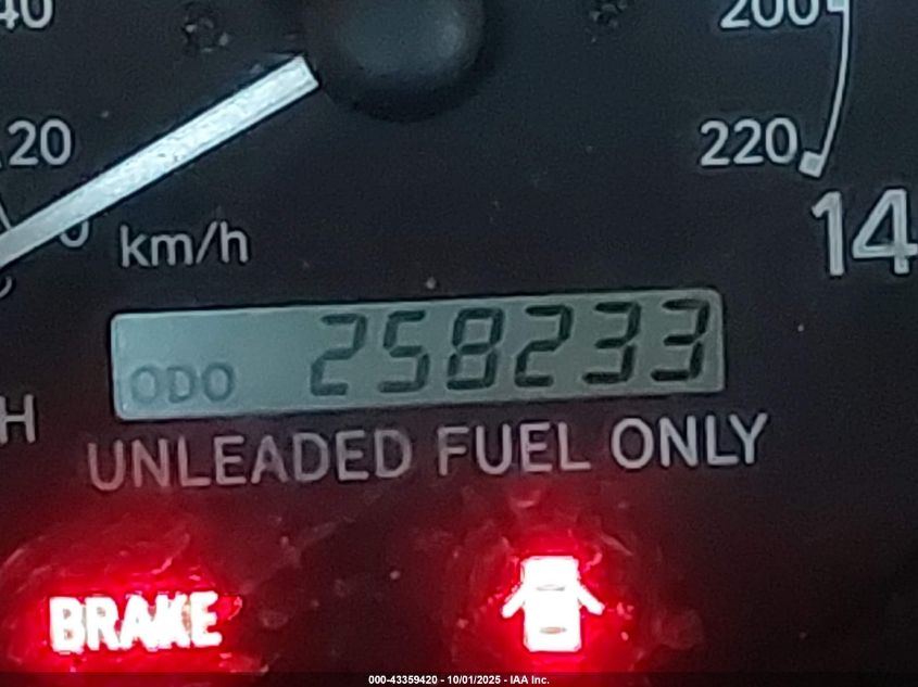 1999 Toyota Camry Le VIN: JT2BG22K0X0312711 Lot: 43359420