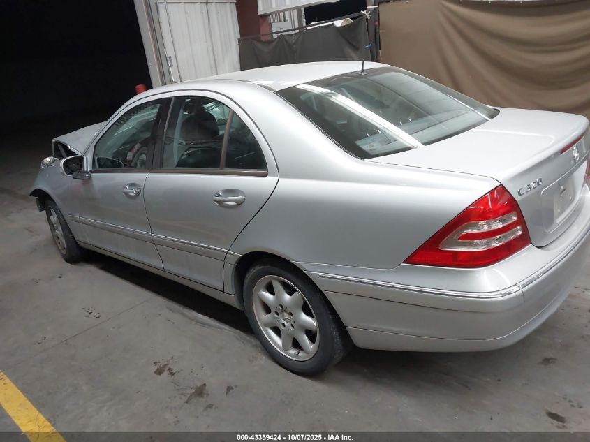 2001 Mercedes-Benz C 320 VIN: WDBRF64J51F049977 Lot: 43359424