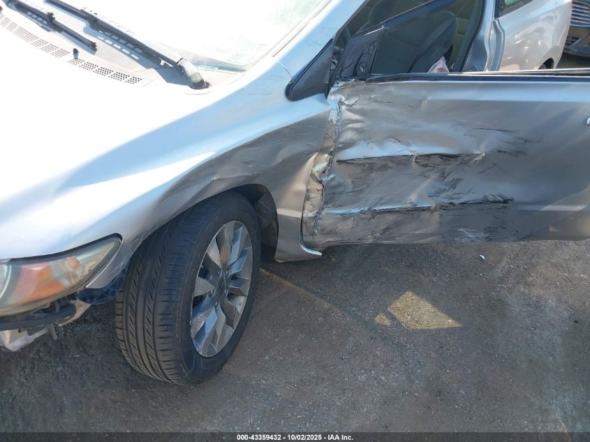 2009 Honda Civic Ex VIN: 2HGFG12899H506807 Lot: 43359432