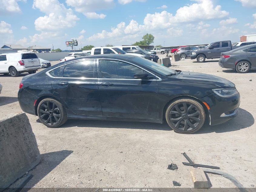 2015 Chrysler 200 C VIN: 1C3CCCEG4FN540561 Lot: 43359467