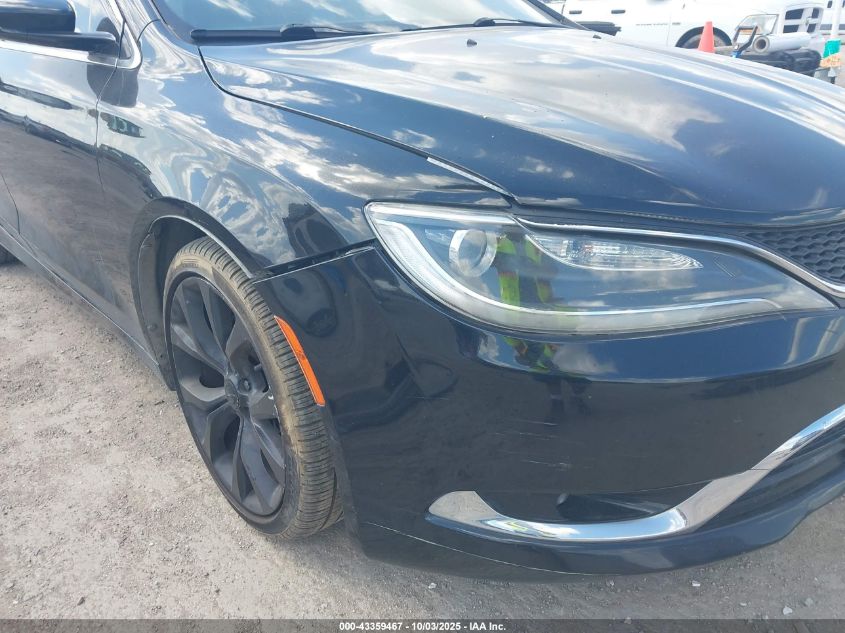 2015 Chrysler 200 C VIN: 1C3CCCEG4FN540561 Lot: 43359467