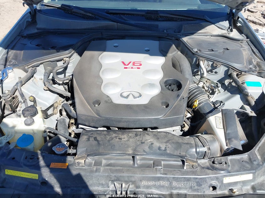 2003 Infiniti G35 Base W/Leather VIN: JNKCV54E23M221595 Lot: 43359512