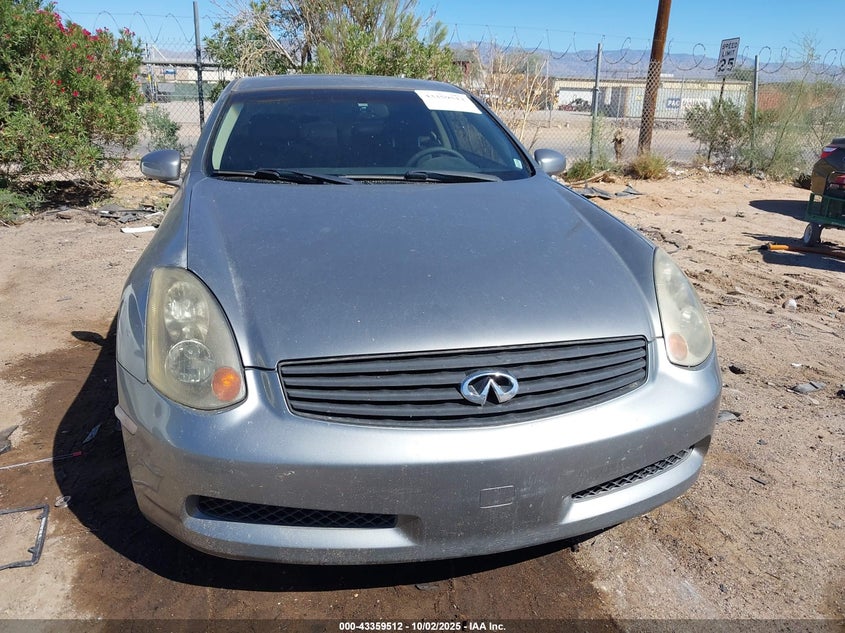 2003 Infiniti G35 Base W/Leather VIN: JNKCV54E23M221595 Lot: 43359512