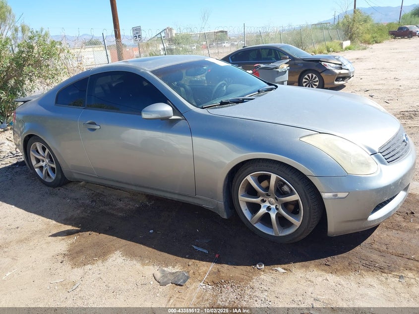 2003 Infiniti G35 Base W/Leather VIN: JNKCV54E23M221595 Lot: 43359512